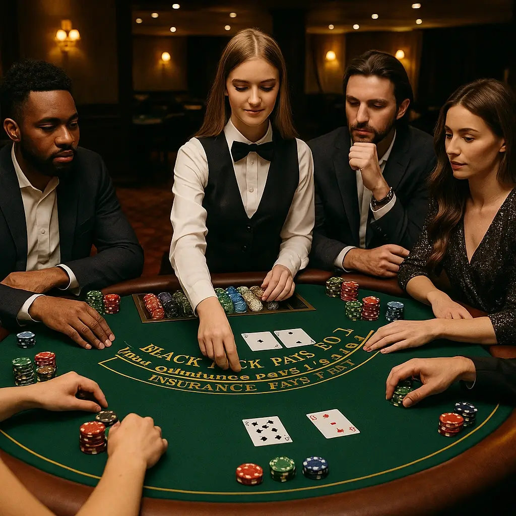 Blackjack en Vivo